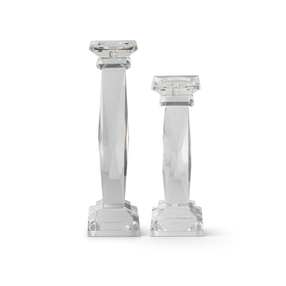 Glass Beveled Tapered Pillar C